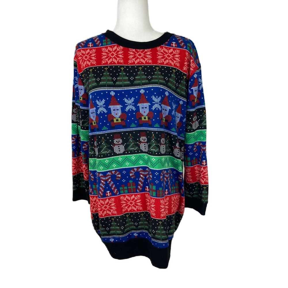 ugly Christmas lightweight sweater XL